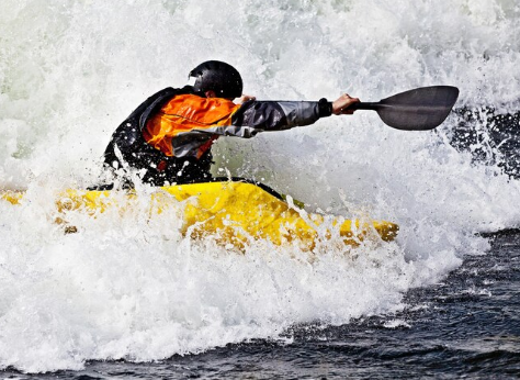 Récupération naturelle après le kayak freestyle