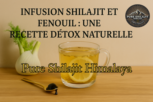 Infusion Shilajit et fenouil : une recette détox naturelle