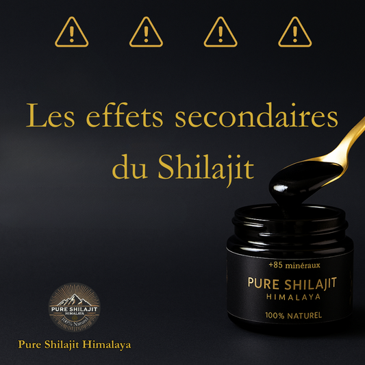 Shilajit effet négatif : comment l’éviter ?