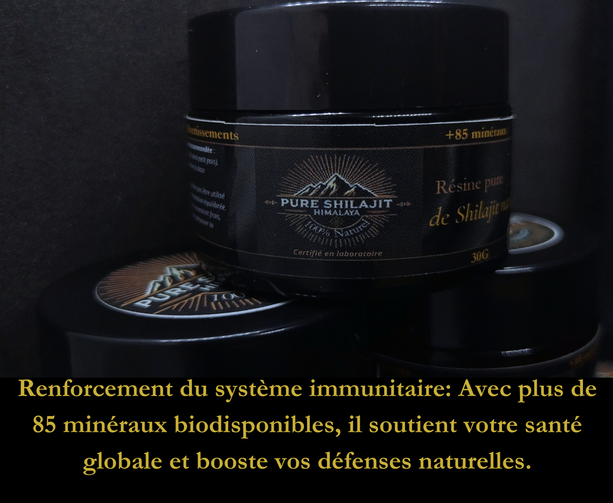 Shilajit Résine Pure 50g - Superaliment De L'Himalaya, Riche En Acide Fulvique, Gel Naturel