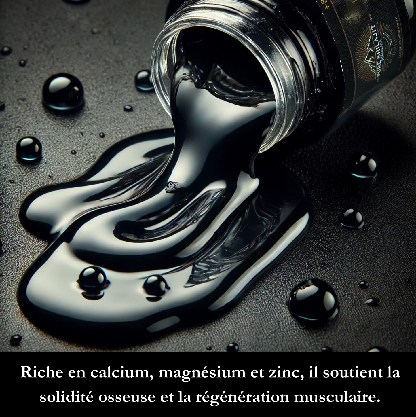 Résine pure de Shilajit naturel 30g
