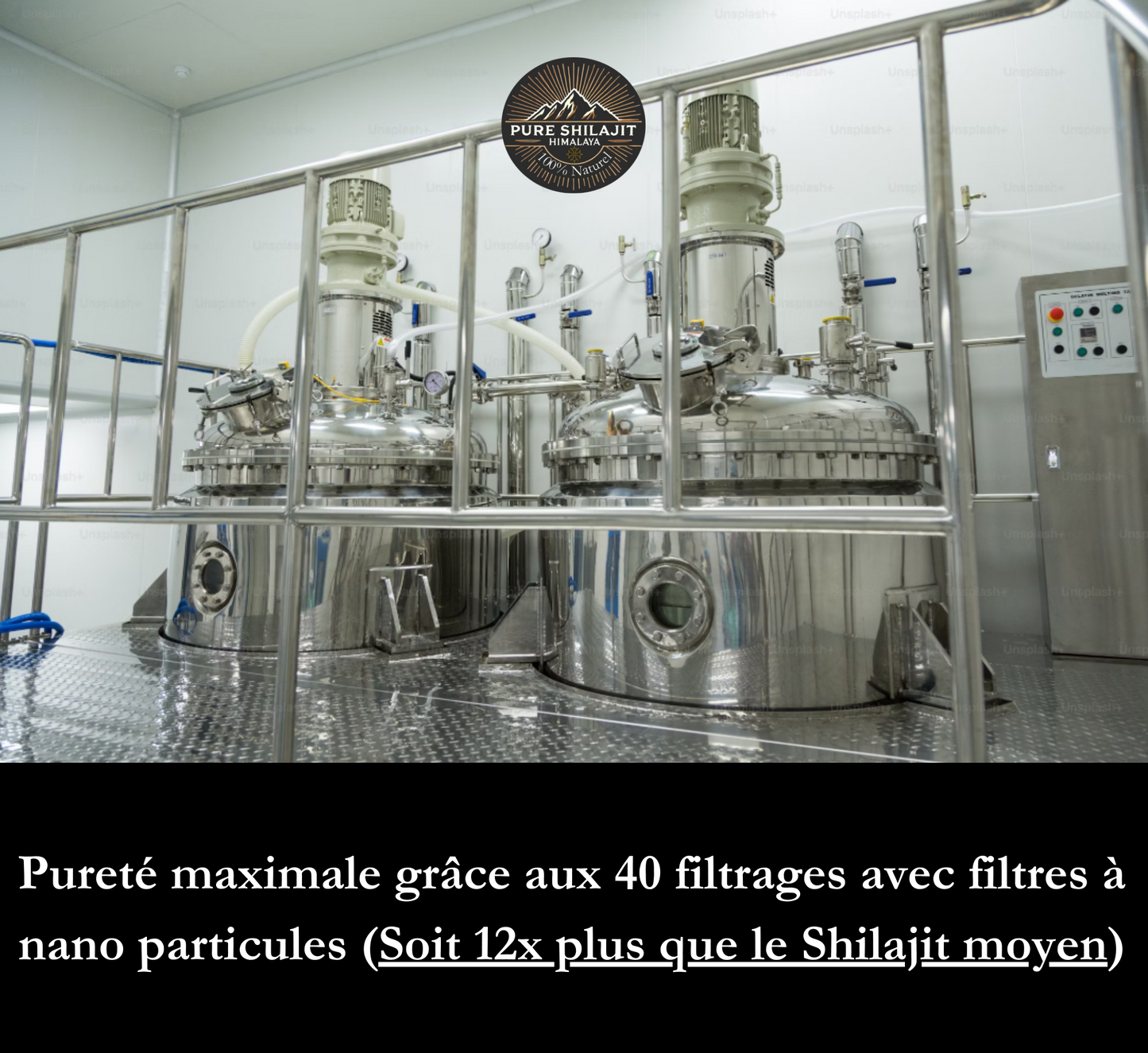 Résine pure de Shilajit naturel 30g