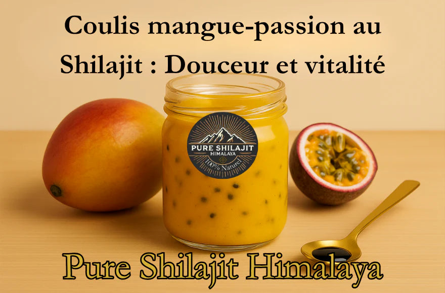 Recette Coulis Mangue-Passion Shilajit